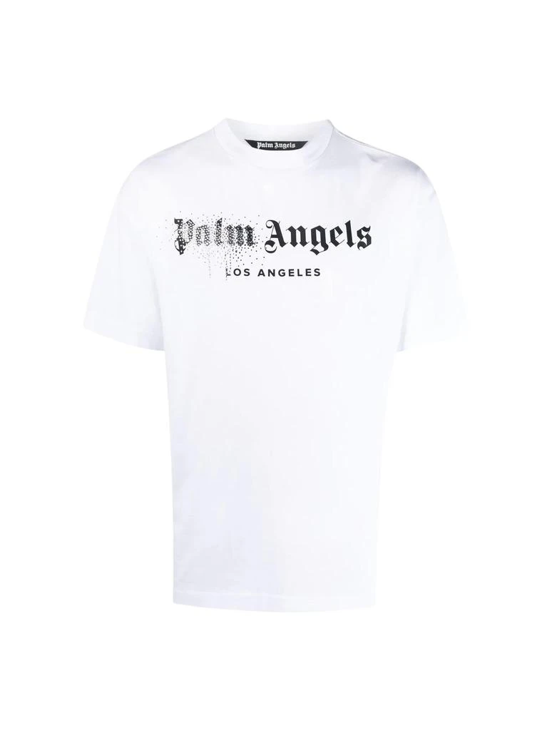 商品Palm Angels|Palm Angels Rhinestonesprayed Classic Tee,价格¥1798,第1张图片