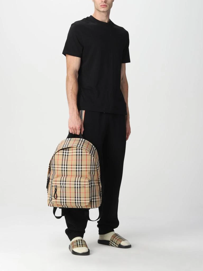 商品Burberry|Burberry backpack with Vintage check pattern,价格¥7777,第2张图片详细描述