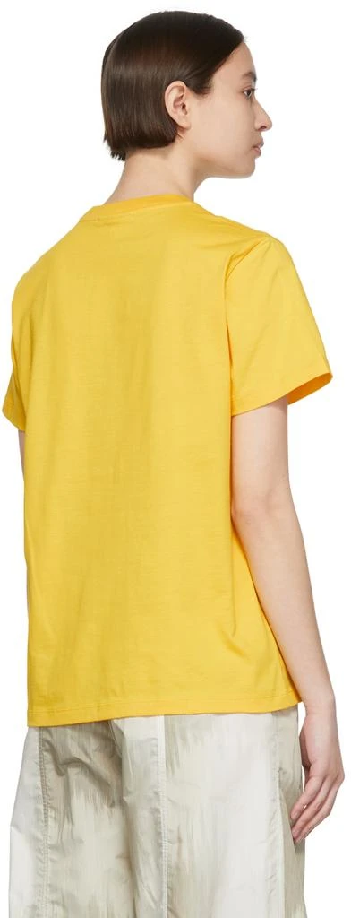 商品Ganni|Yellow Organic Cotton T-Shirt,价格¥621,第3张图片详细描述