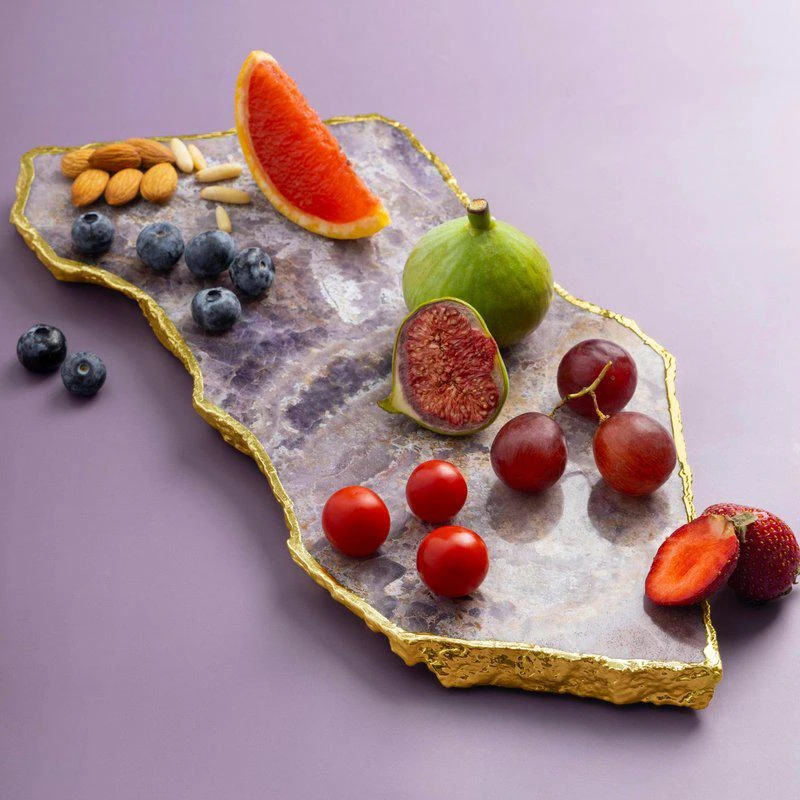 商品GAURI KOHLI|Dazzle Amethyst Cheese Board,价格¥751,第1张图片