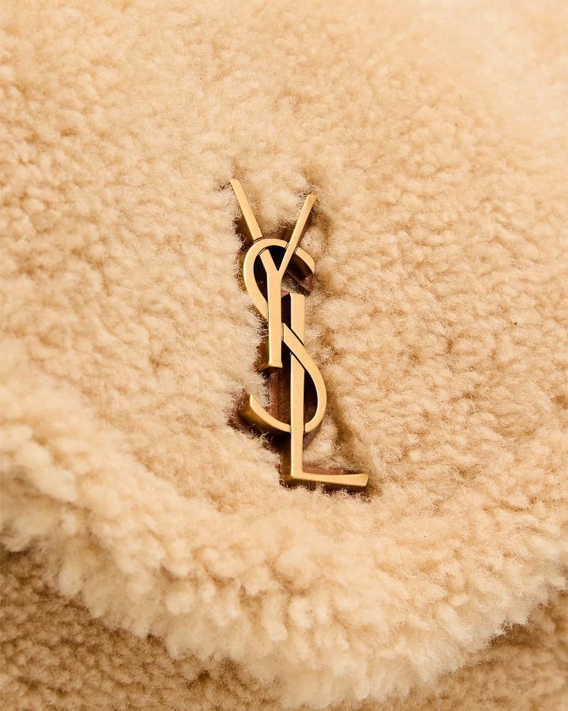 YSL Envelope Flap Shoulder Bag in Shearling 商品