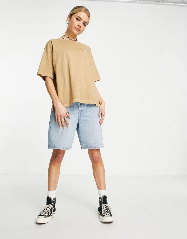 商品Carhartt|Carhartt WIP nelson boxy t-shirt in dusty beige,价格¥268,第4张图片详细描述