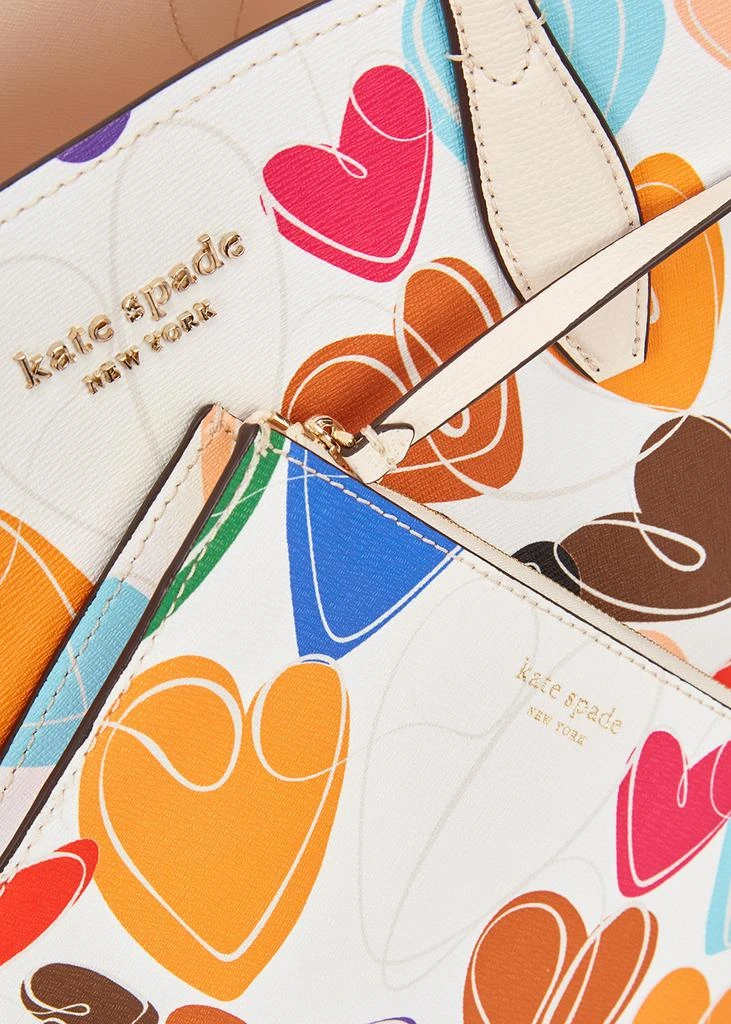 商品Kate Spade|All Day large heart-print tote,价格¥2565,第3张图片详细描述