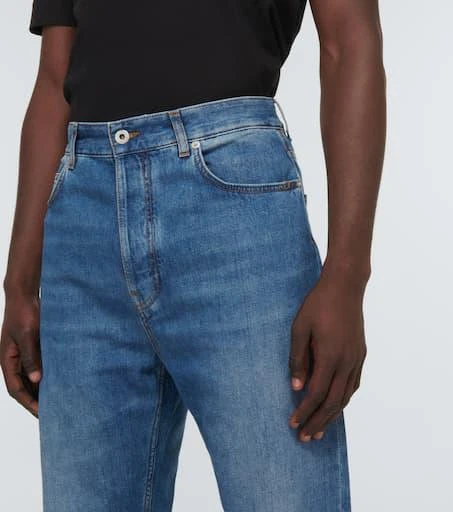 商品Loewe|High-rise straight jeans,价格¥4839,第5张图片详细描述