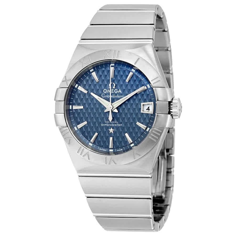 商品Omega|Constellation Automatic Blue Dial Mens Watch 12310382103001,价格¥27522,第1张图片