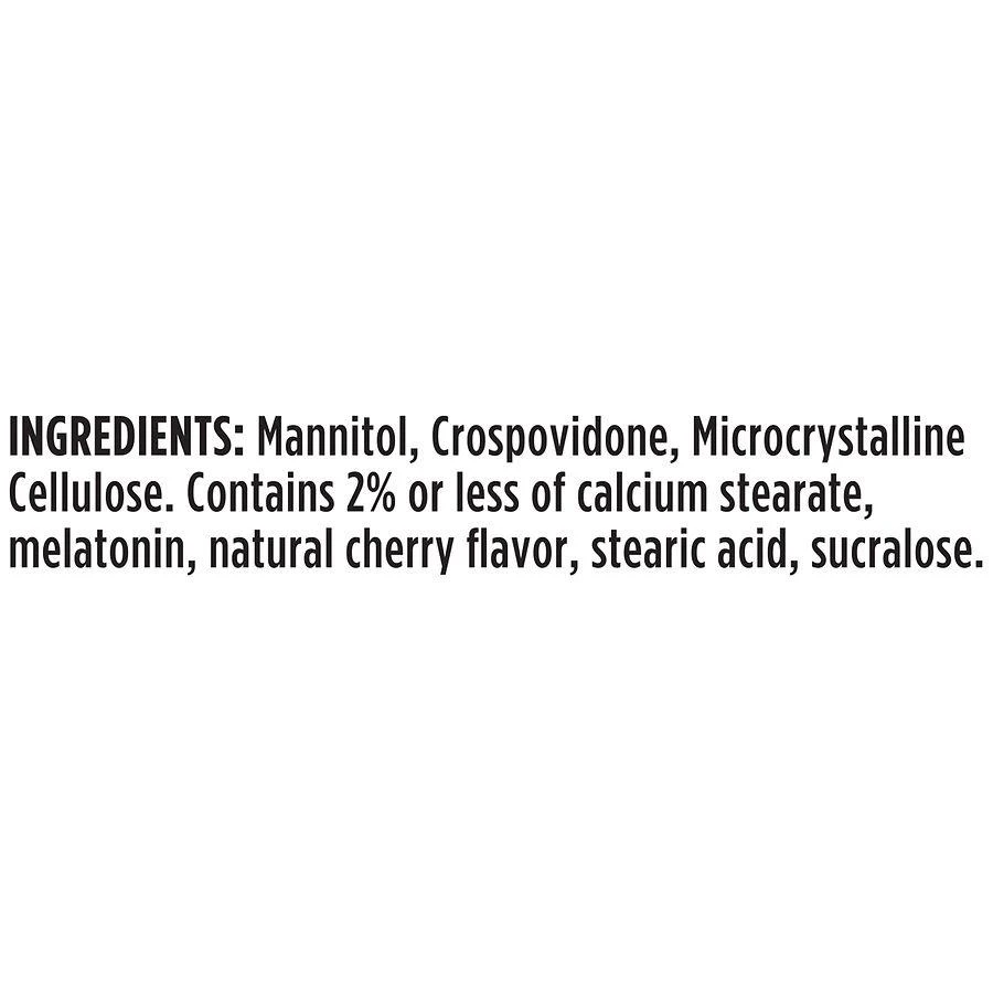 商品Walgreens|Quick Dissolve Melatonin 3mg Tablets,价格¥44,第3张图片详细描述