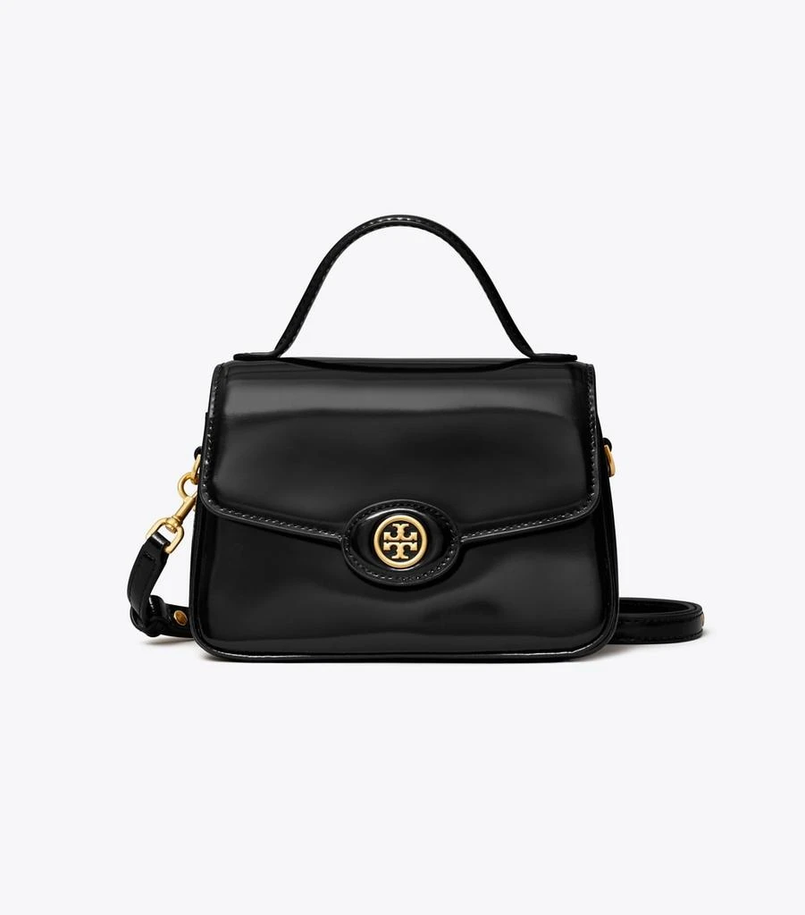 商品Tory Burch|小号Robinson翻盖手提包,价格¥2405,第3张图片详细描述