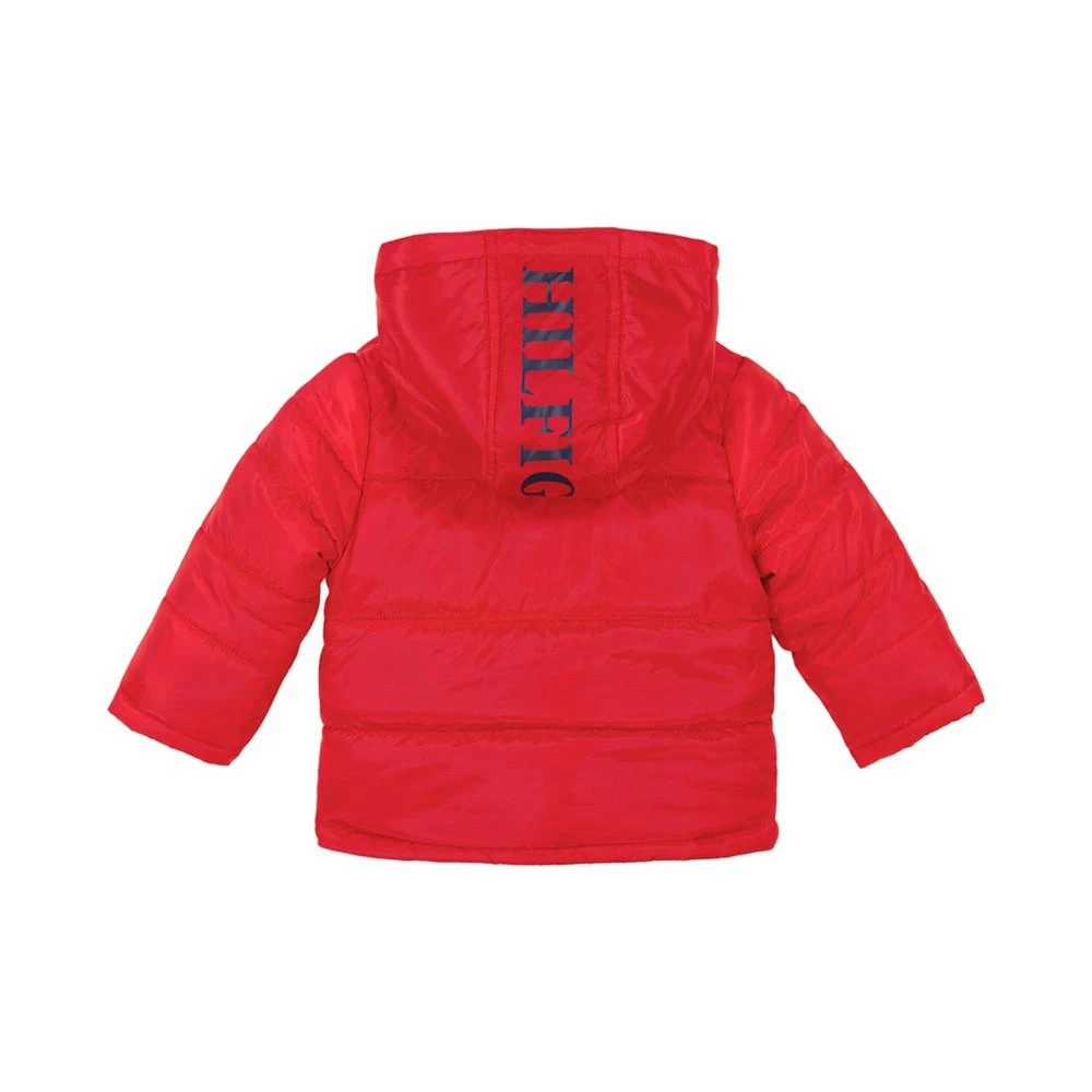 商品Tommy Hilfiger|Baby Boys Pieced Puffer Jacket,价格¥135,第2张图片详细描述