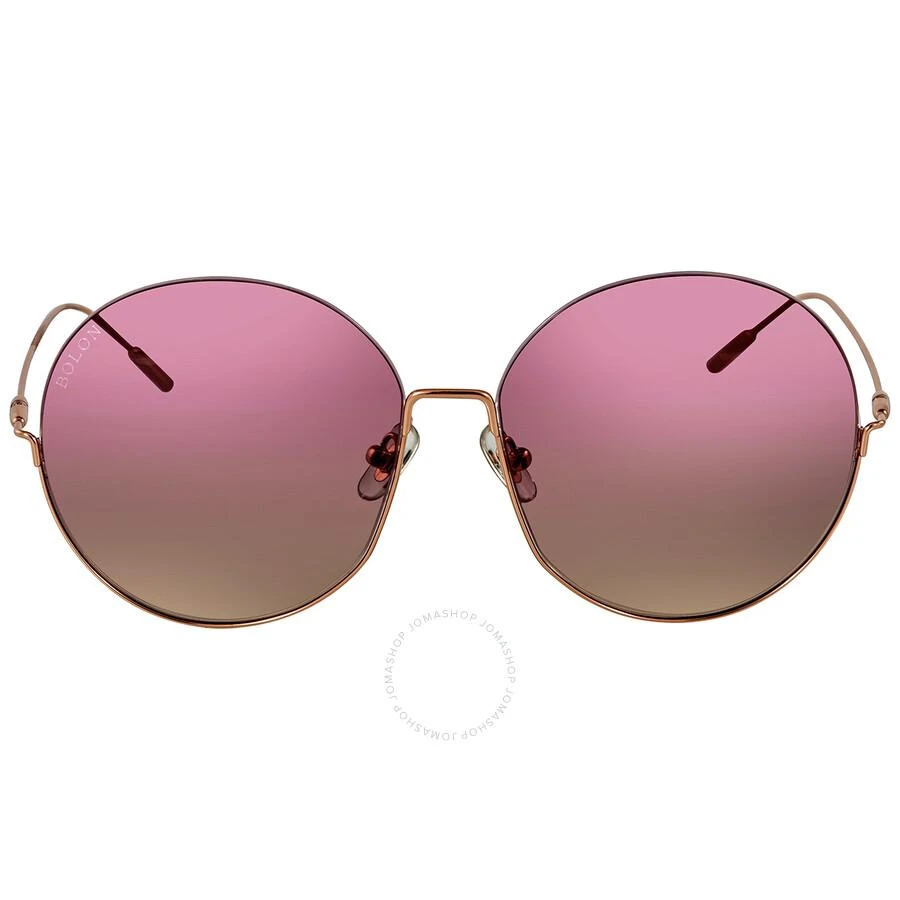 商品BOLON|Ella Purple Round Ladies Sunglasses BL7106 A31 51,价格¥145,第1张图片