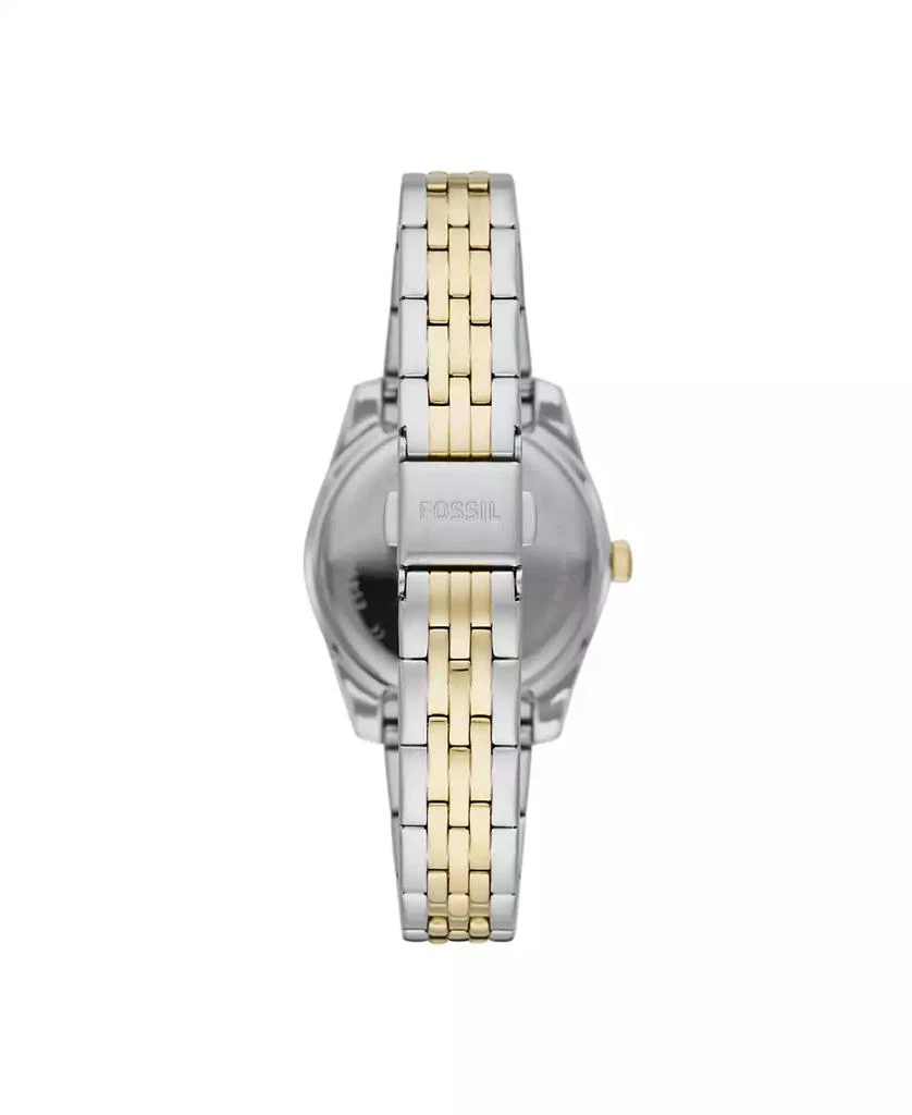 商品Fossil|Women's Scarlette Mini Two-Tone Bracelet Watch 32mm,价格¥1157,第2张图片详细描述