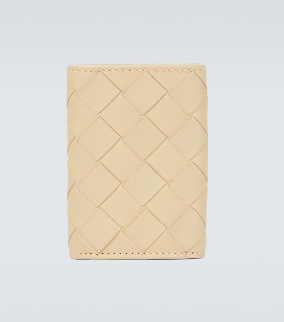 商品Bottega Veneta|编织皮革三折钱包,价格¥4444,第5张图片详细描述