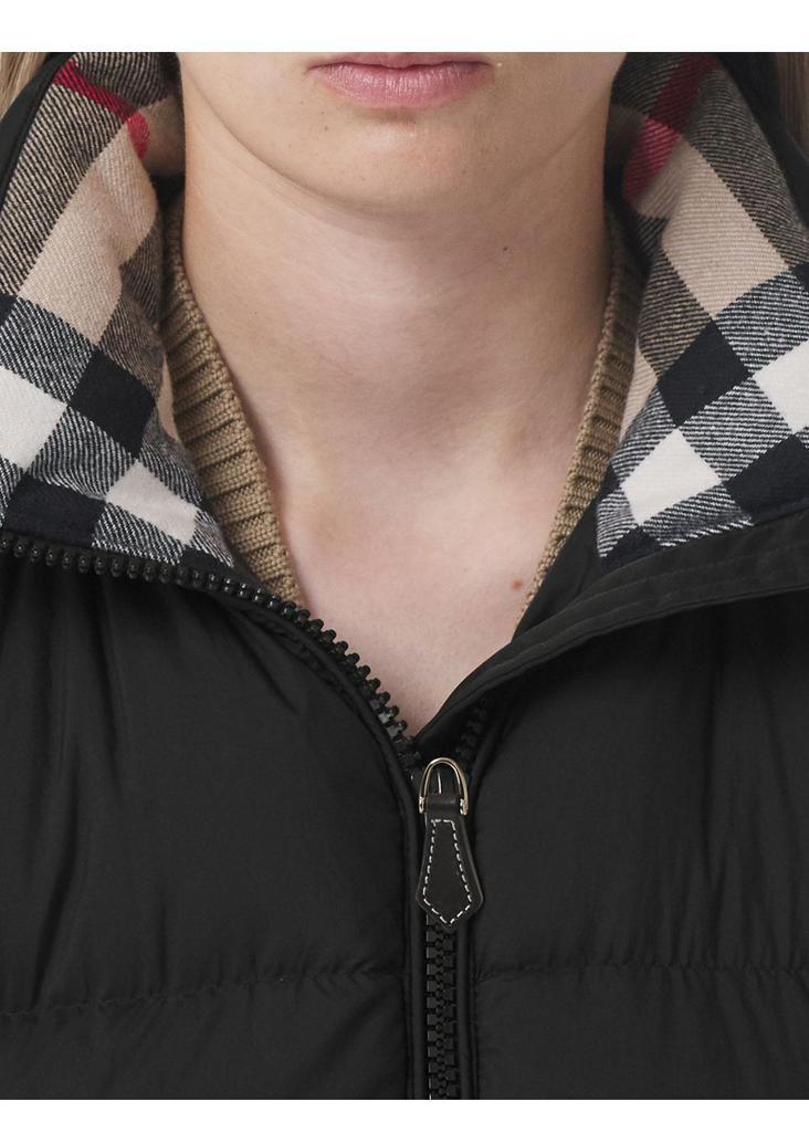 商品Burberry|Detachable hood nylon puffer jacket,价格¥10559,第4张图片详细描述