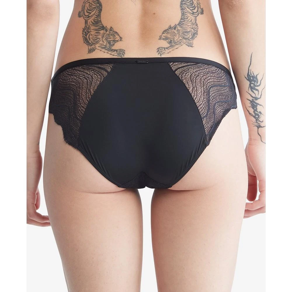 商品Calvin Klein|Women's Graphic Lace Bikini Underwear QF6950,价格¥144,第3张图片详细描述