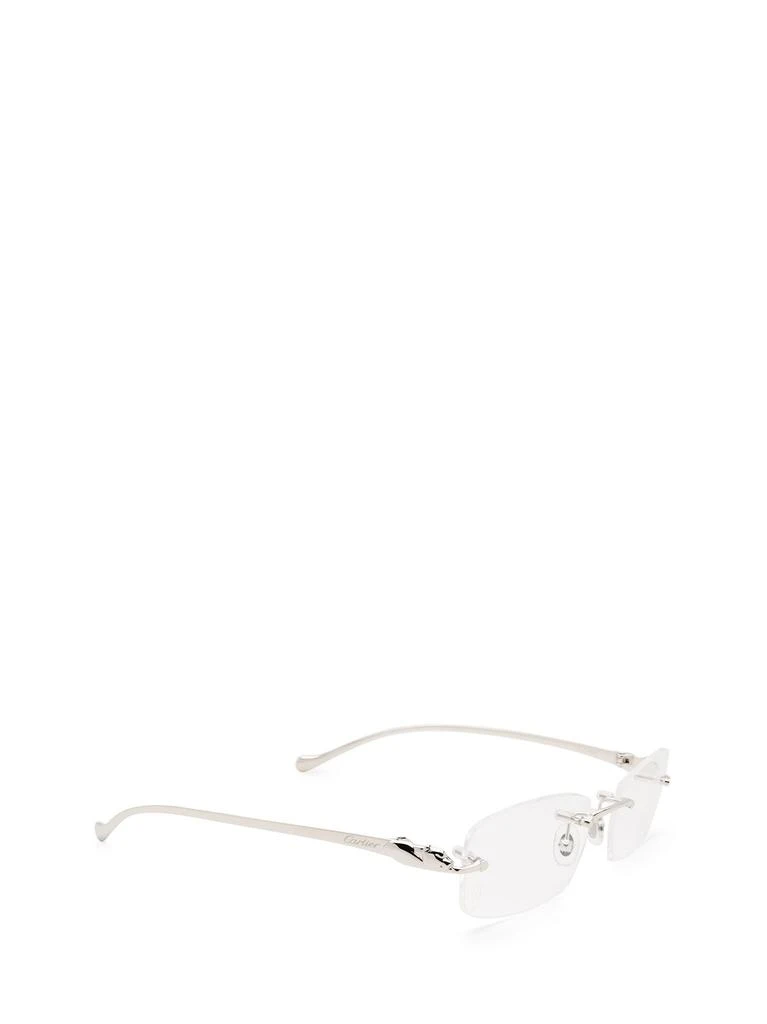 商品Cartier|Cartier Rectangular Rimless Glasses,价格¥5444,第2张图片详细描述