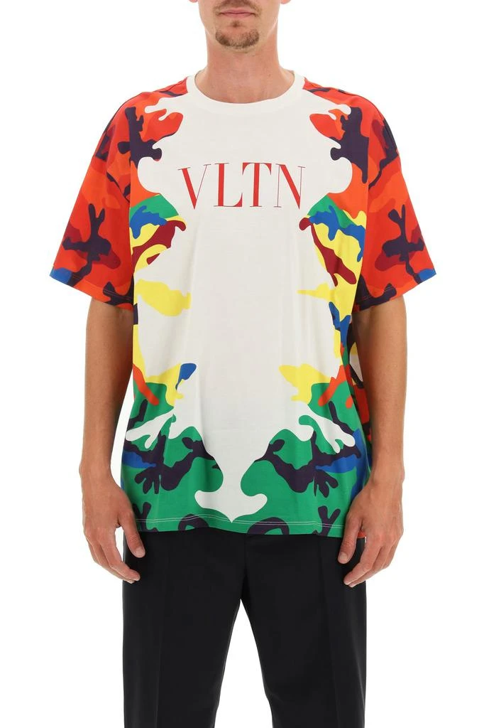 商品Valentino|Valentino t-shirt camouflage vltn,价格¥2624,第2张图片详细描述