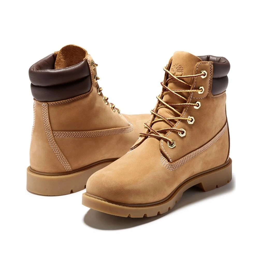 商品Timberland|Women's Linden Wood Waterproof Lug Sole Booties from Finish Line,价格¥744,第3张图片详细描述