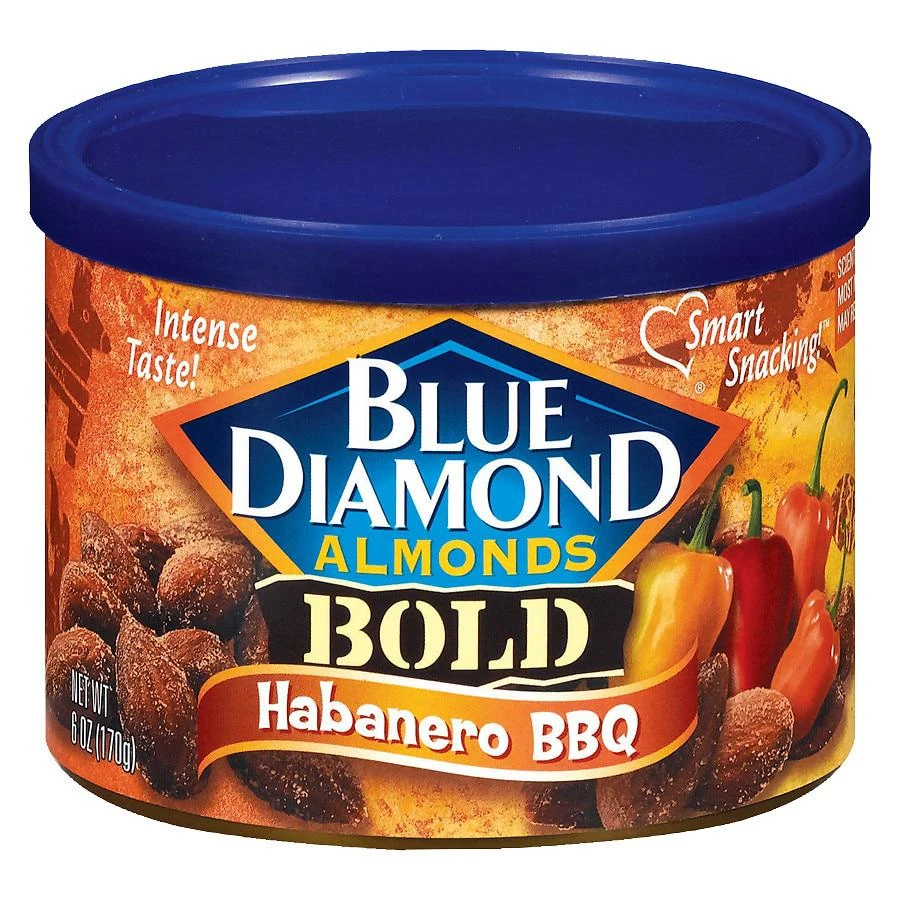 商品Blue Diamond|blue Diamond Bold烤杏仁烧烤味,价格¥38,第1张图片