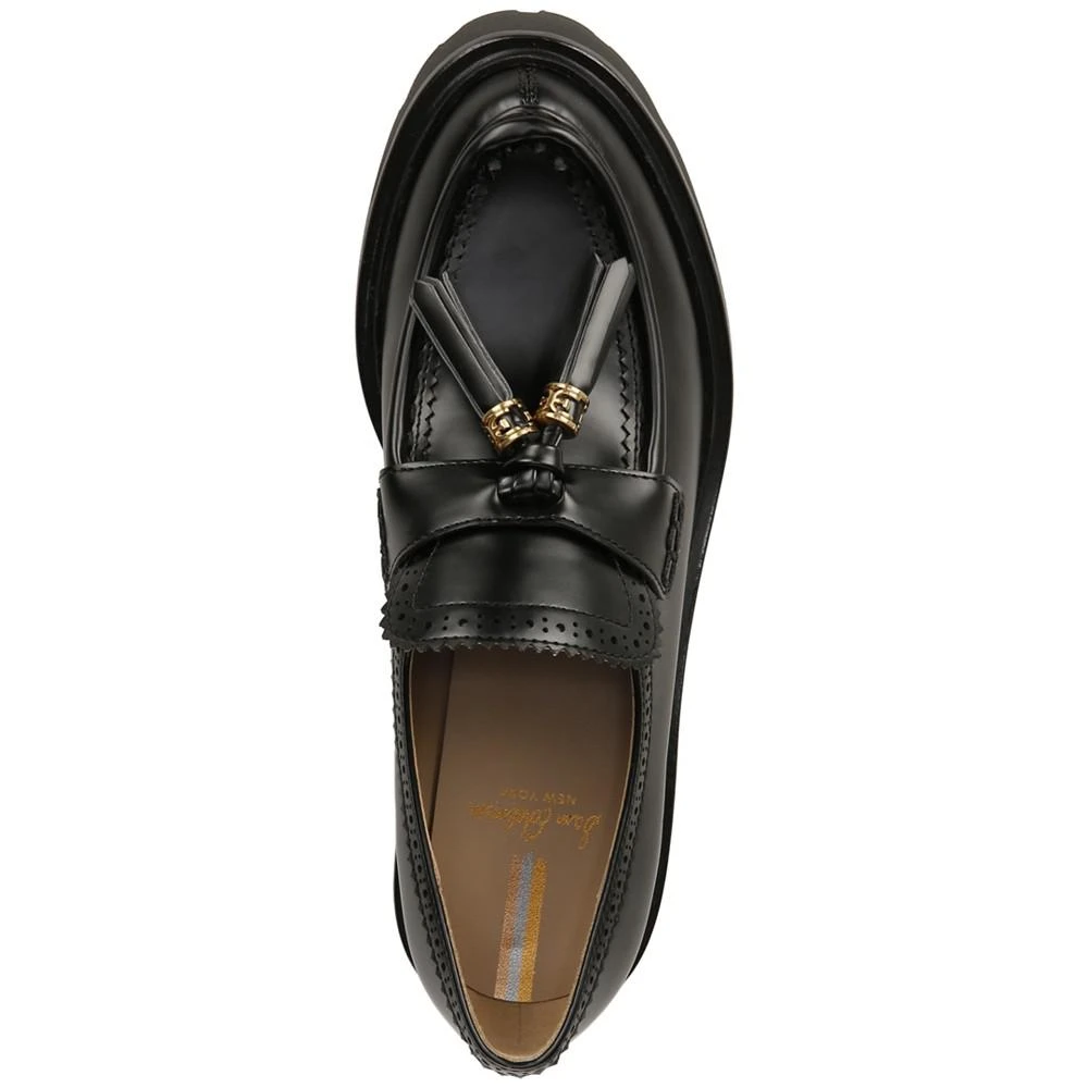 商品Sam Edelman|Women's Meela Platform Lug-Sole Tasseled Loafers,价格¥871,第4张图片详细描述