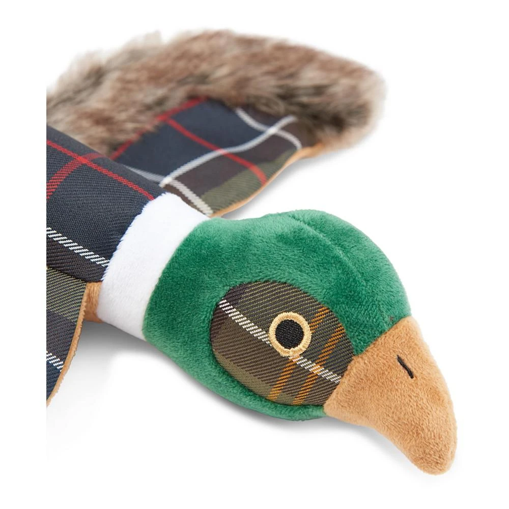 商品Barbour|Plaid Logo Pheasant Squeaker Stuffed Dog Toy,价格¥95,第2张图片详细描述