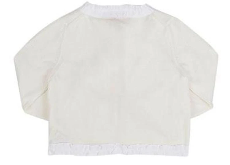 商品Lanvin|Ruffled Cotton Cardigan Sweater,价格¥1925,第2张图片详细描述