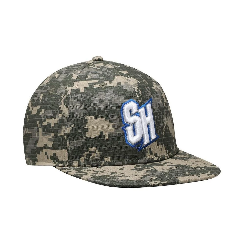 商品Under Armour|Men's Camo Seton Hall Pirates On-Field Baseball Fitted Hat,价格¥238,第4张图片详细描述