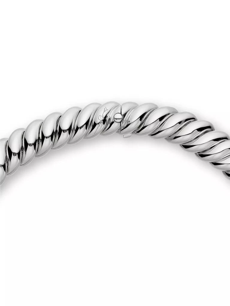 商品David Yurman|Sculpted Cable Necklace in Sterling Silver, 14MM,价格¥22102,第5张图片详细描述