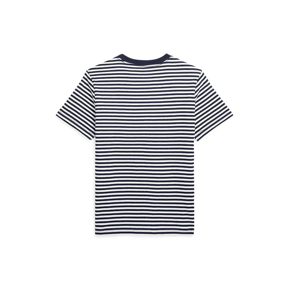 商品Ralph Lauren|Big Boys Striped Cotton Jersey Short Sleeve T-shirt,价格¥224,第2张图片详细描述