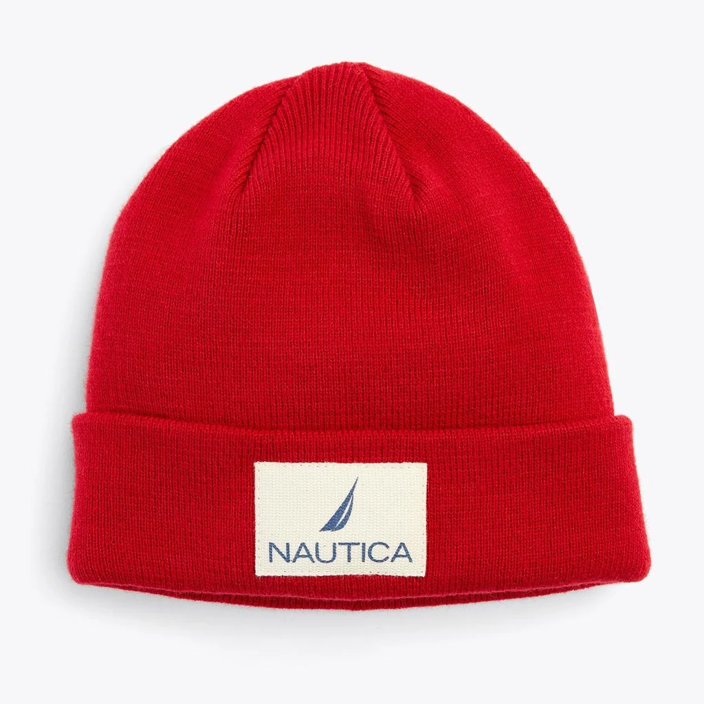 商品Nautica|Nautica Skull Cuff Hat,价格¥81,第3张图片详细描述