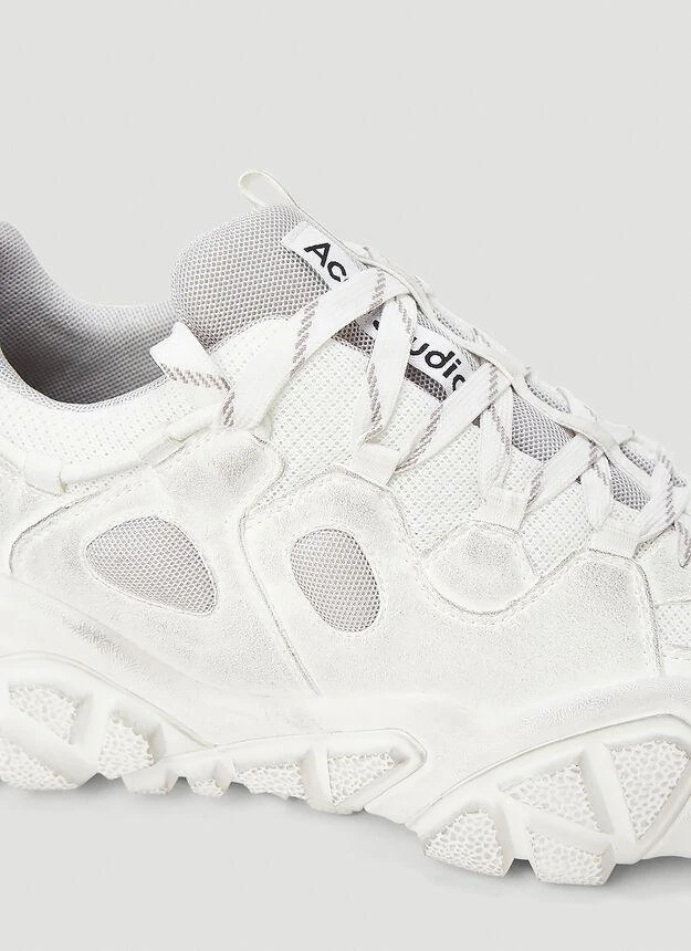 商品Acne Studios|Boltzer Tumbled Sneakers in White,价格¥5012,第5张图片详细描述