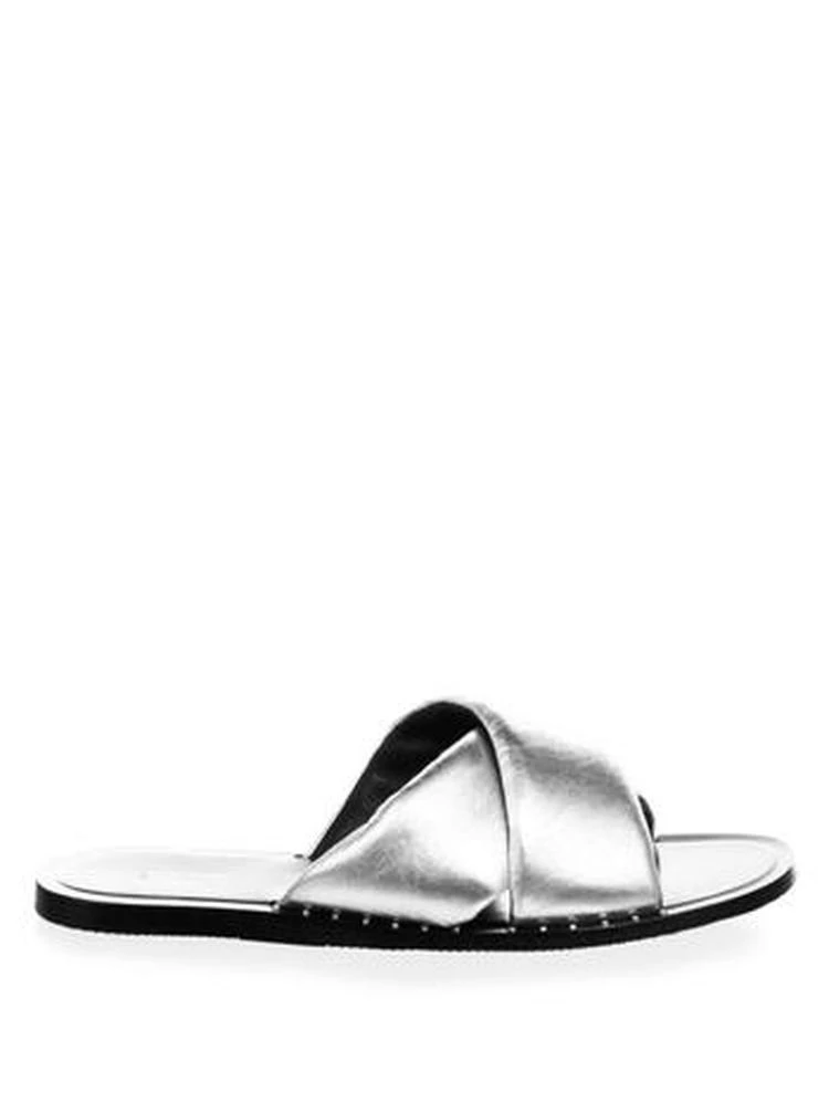 商品Rag & Bone|Rag & Bone - Keaton Leather Slides,价格¥886,第4张图片详细描述