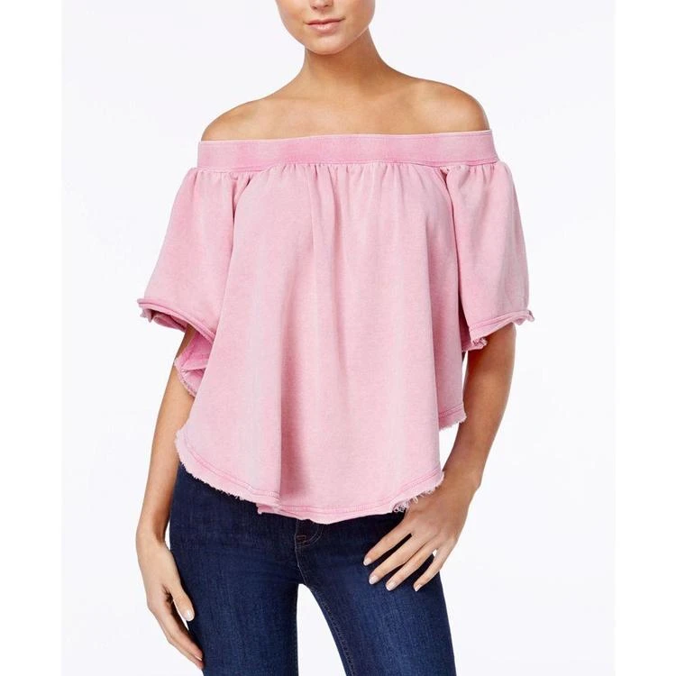 商品Free People|Kiss Me Off-The-Shoulder Top,价格¥230,第1张图片