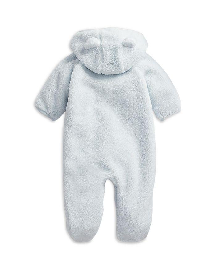 Boys' Bear Ear Teddy Fleece Bunting - Baby商品第2张图片规格展示