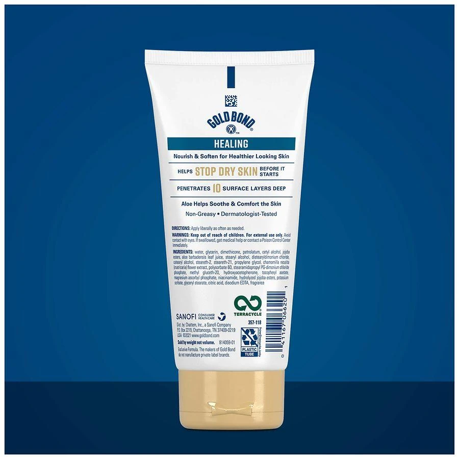 商品Gold Bond|Healing Hydrating Cream, With Aloe Aloe,价格¥44,第2张图片详细描述