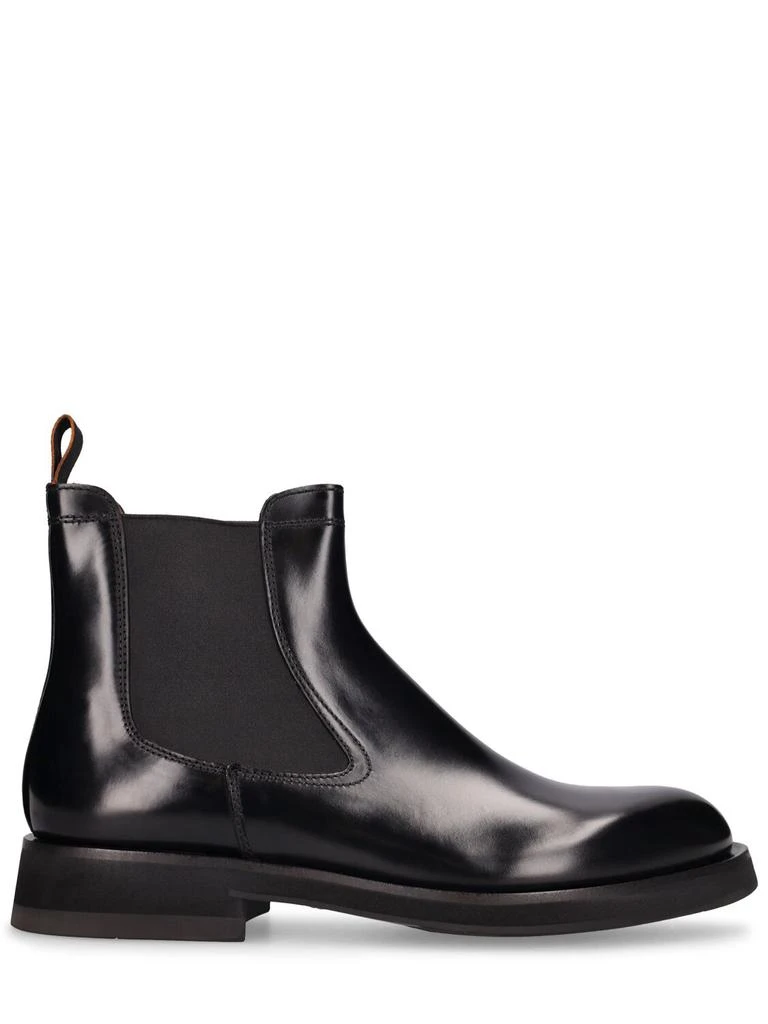 商品Santoni|Deliver Leather Chelsea Boots,价格¥3653,第1张图片