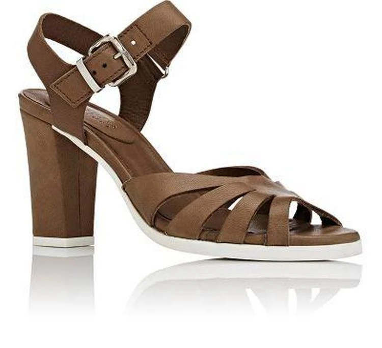 商品Barneys New York|Leather Ankle-Strap Sandals,价格¥886,第2张图片详细描述