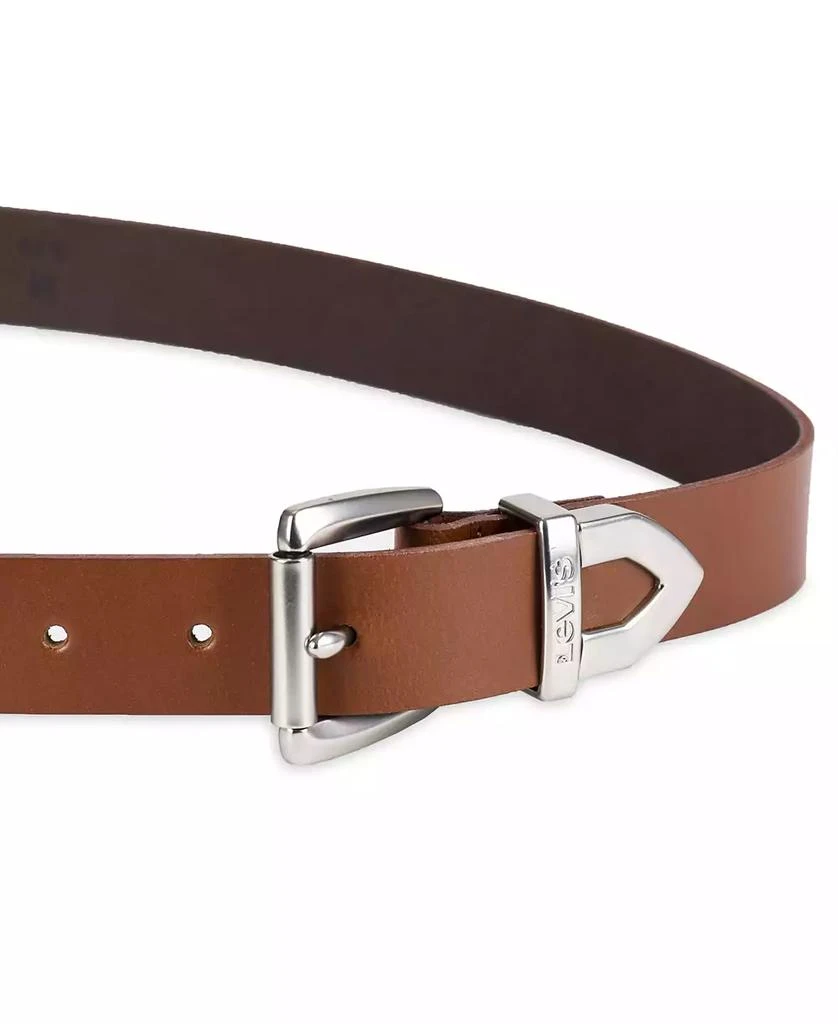 商品Levi's|Women's Western Metal Tip End Leather Pant Belt,价格¥201,第4张图片详细描述
