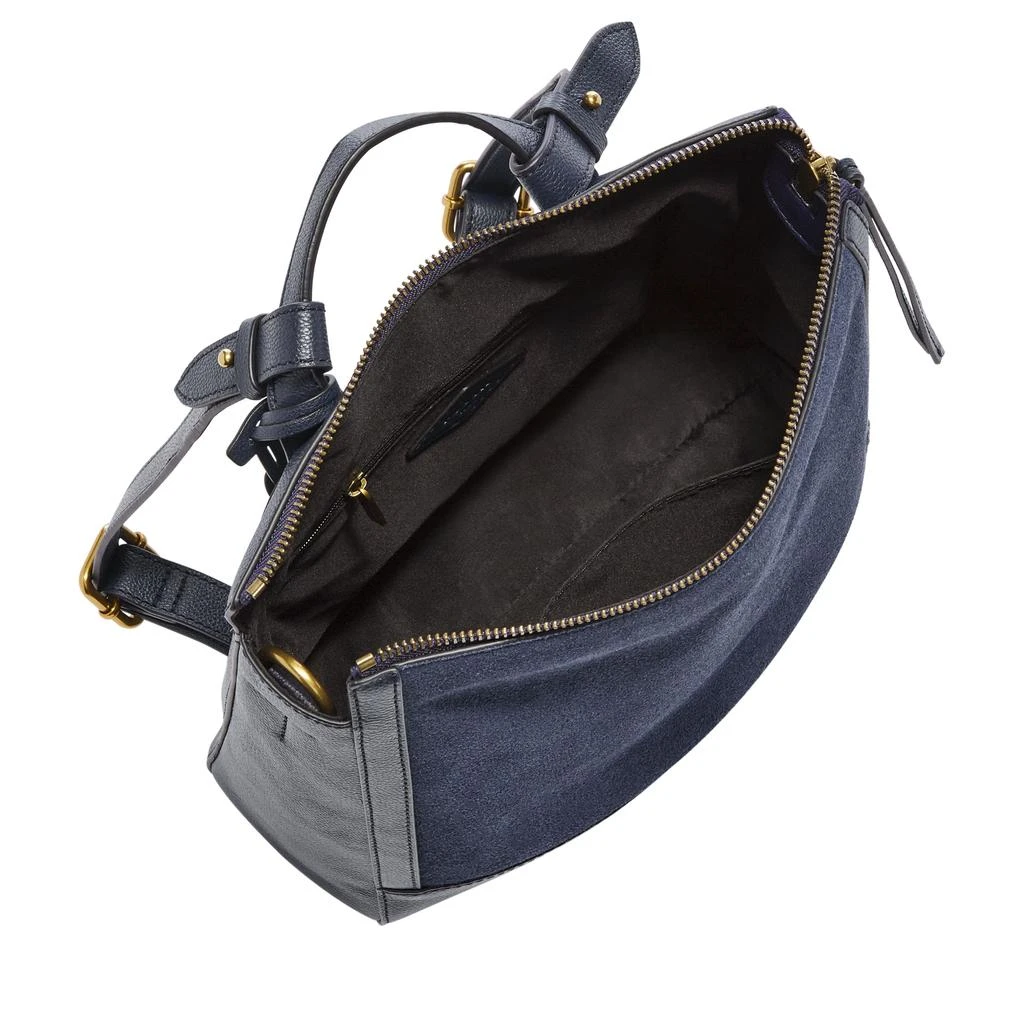 商品Fossil|Fossil Women's Elina Leather Convertible Small Backpack,价格¥604,第2张图片详细描述