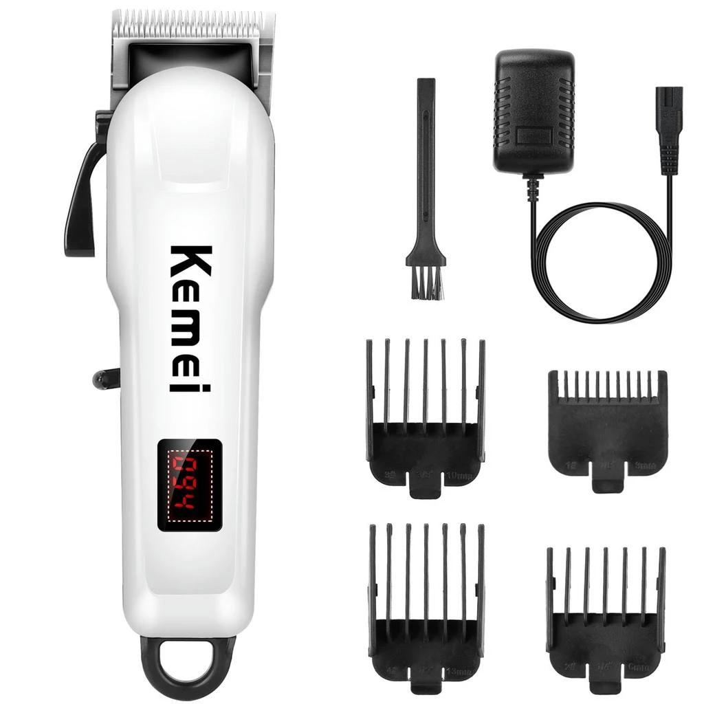 商品Vysn|Rechargeable Hair Clipper Cordless Clipper Hair Trimmer Shaver Barber Clipper Hair Cutting Machine,价格¥354,第1张图片