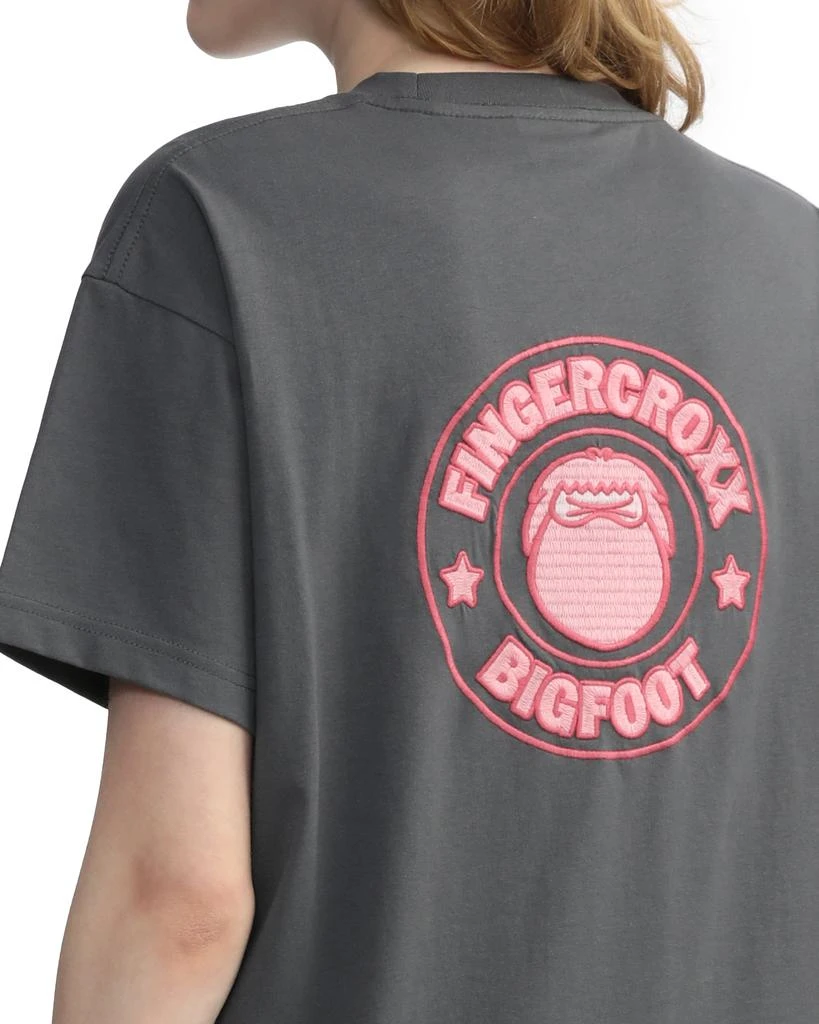 商品FINGERCROXX|Logo embroidered tee,价格¥192,第5张图片详细描述