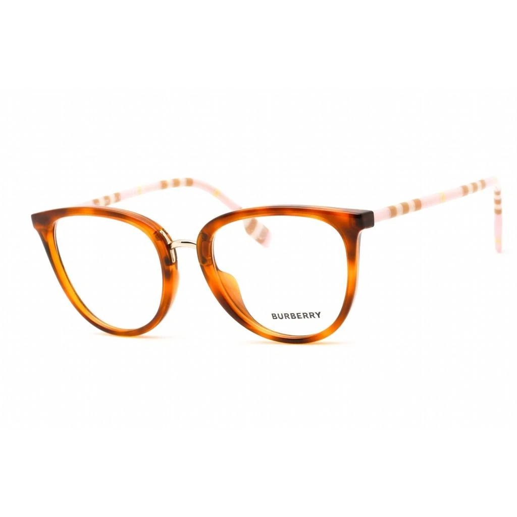 商品Burberry|Burberry Women's Eyeglasses - Full Rim Cat Eye Light Havana Plastic | 0BE2366U 4019,价格¥645,第1张图片