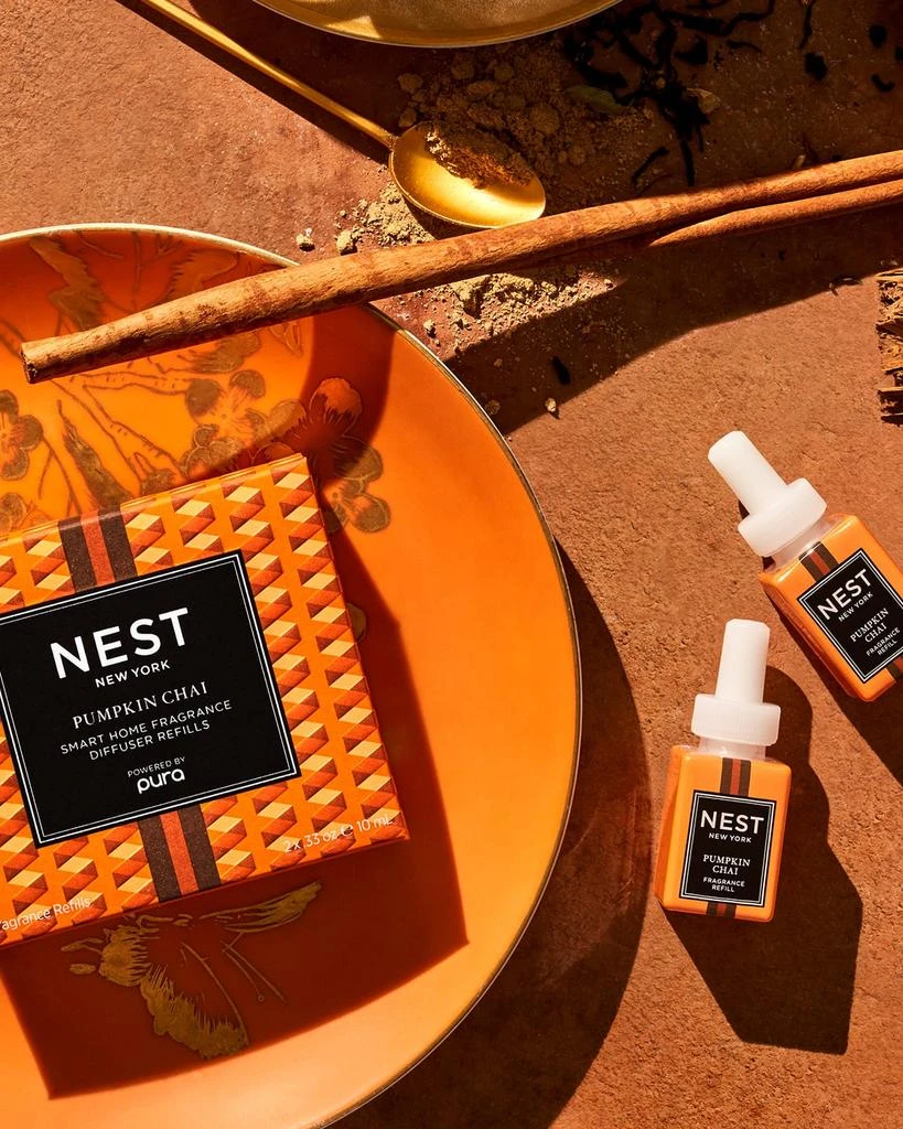 商品NEST New York|Pumpkin Chai Smart Home Diffuser Refill Set,价格¥278,第2张图片详细描述