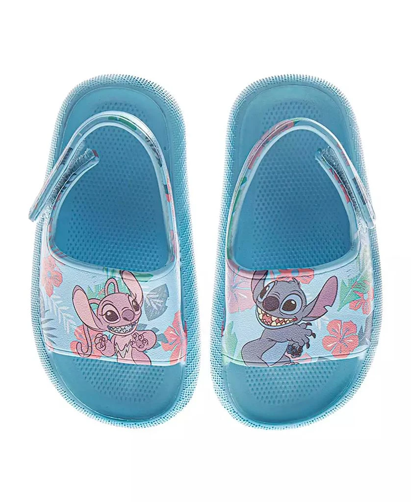 商品Disney|Toddler Girls Stitch and Angel Slip On Slides,价格¥184,第4张图片详细描述