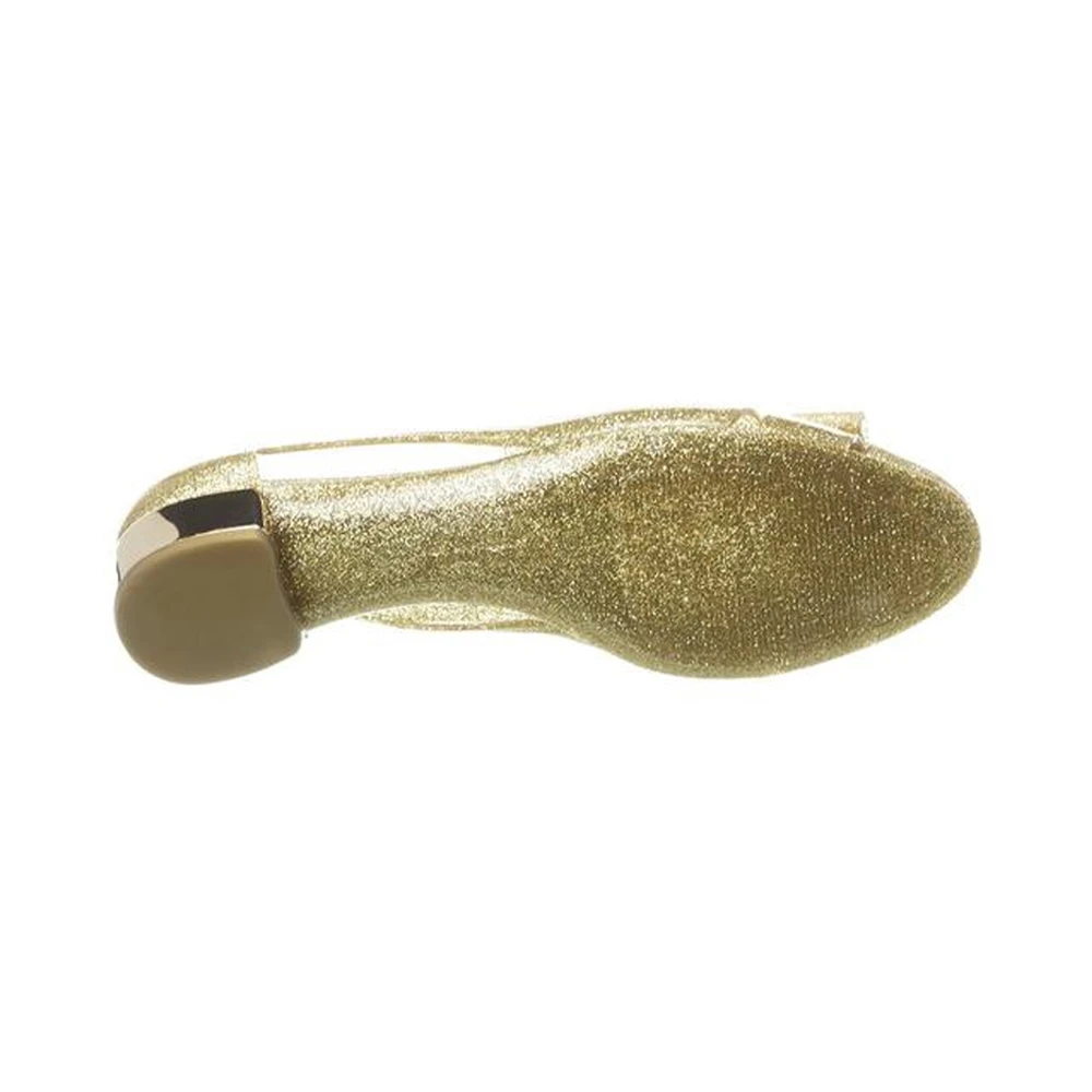 SALVATORE FERRAGAMO 金色女士便鞋 741567-035656 商品