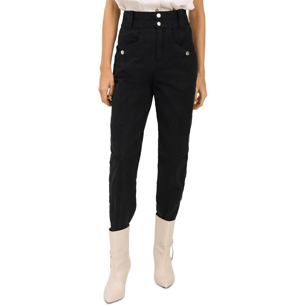 商品Derek Lam|Derek Lam 10 Crosby Womens Alexa High Waist Panel Straight Leg Jeans,价格¥446,第1张图片