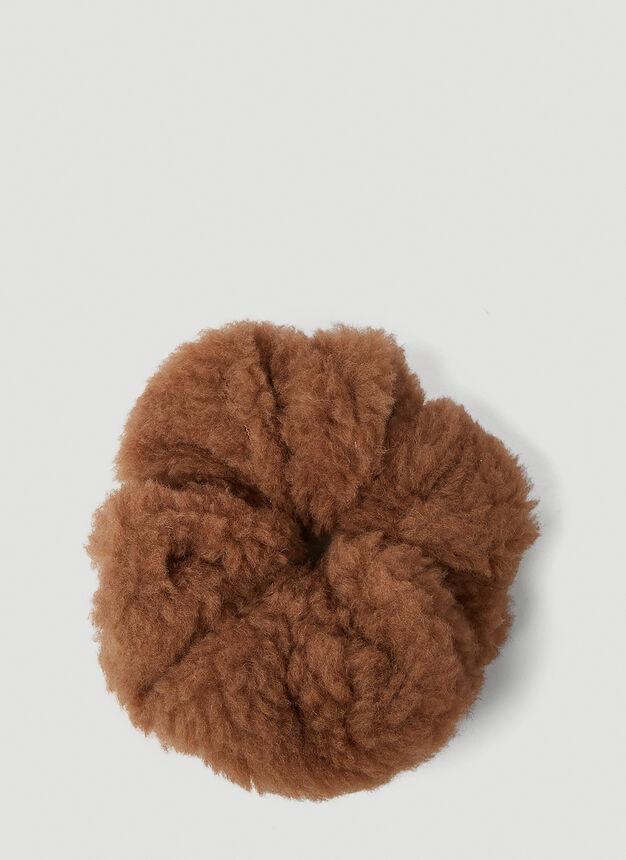 商品Max Mara|Fluffy Scrunchie in Camel,价格¥369,第1张图片
