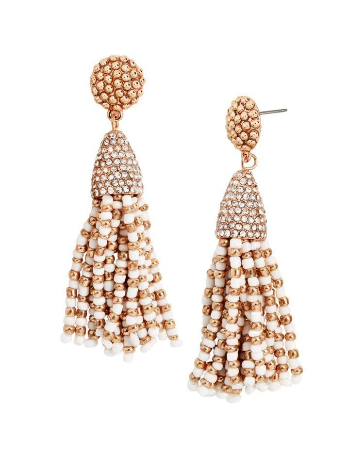 商品BAUBLEBAR|Two-Tone Mini Tassel Drop Earrings,价格¥153,第1张图片