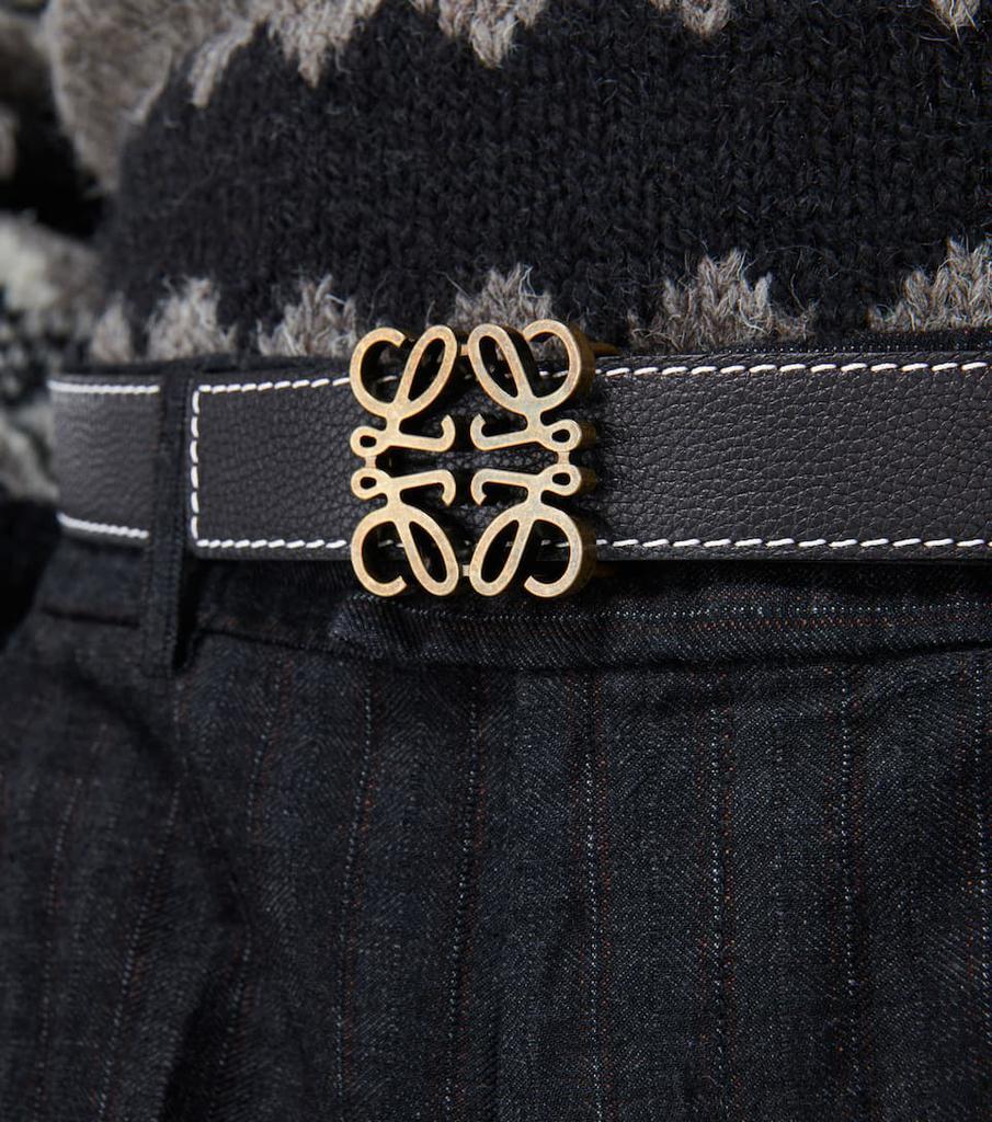 商品Loewe|Anagram reversible leather belt,价格¥2683,第5张图片详细描述