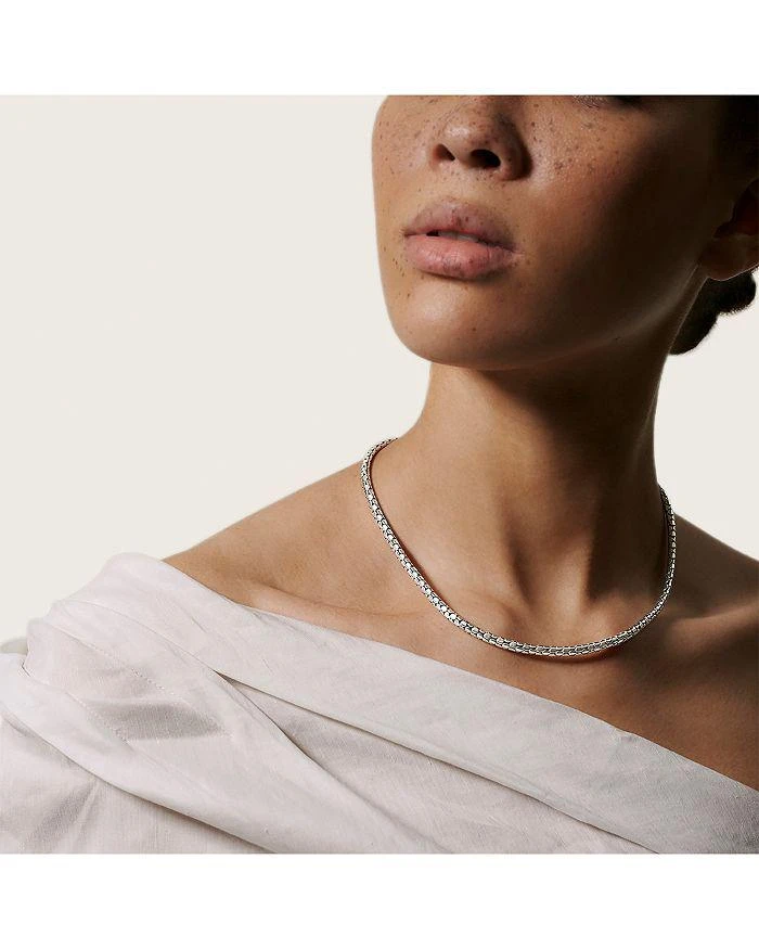 商品John Hardy|Sterling Silver Dot Small Chain Necklace, 18",价格¥5001,第2张图片详细描述