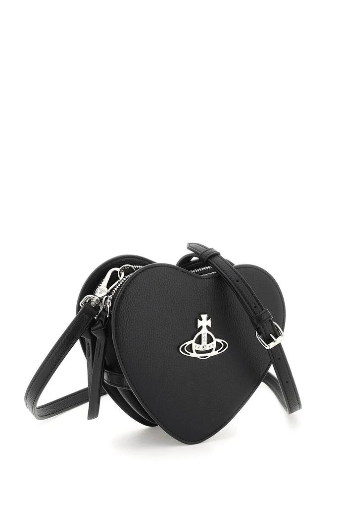 商品Vivienne Westwood|Vivienne Westwood Louise Heart Orb Plaque Shoulder Bag,价格¥2638,第3张图片详细描述