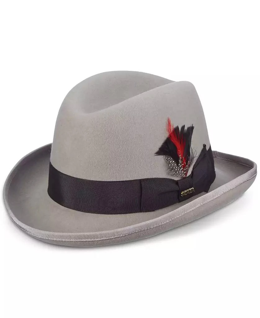 商品SCALA|Men's Wool Homburg Hat,价格¥500,第2张图片详细描述